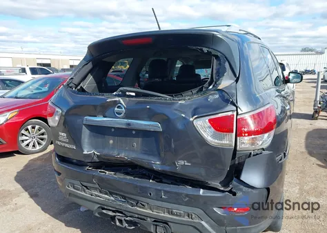 2013 Nissan Pathfinder Sl из США, поврежденный, VIN 5N1AR2MN1DC624675